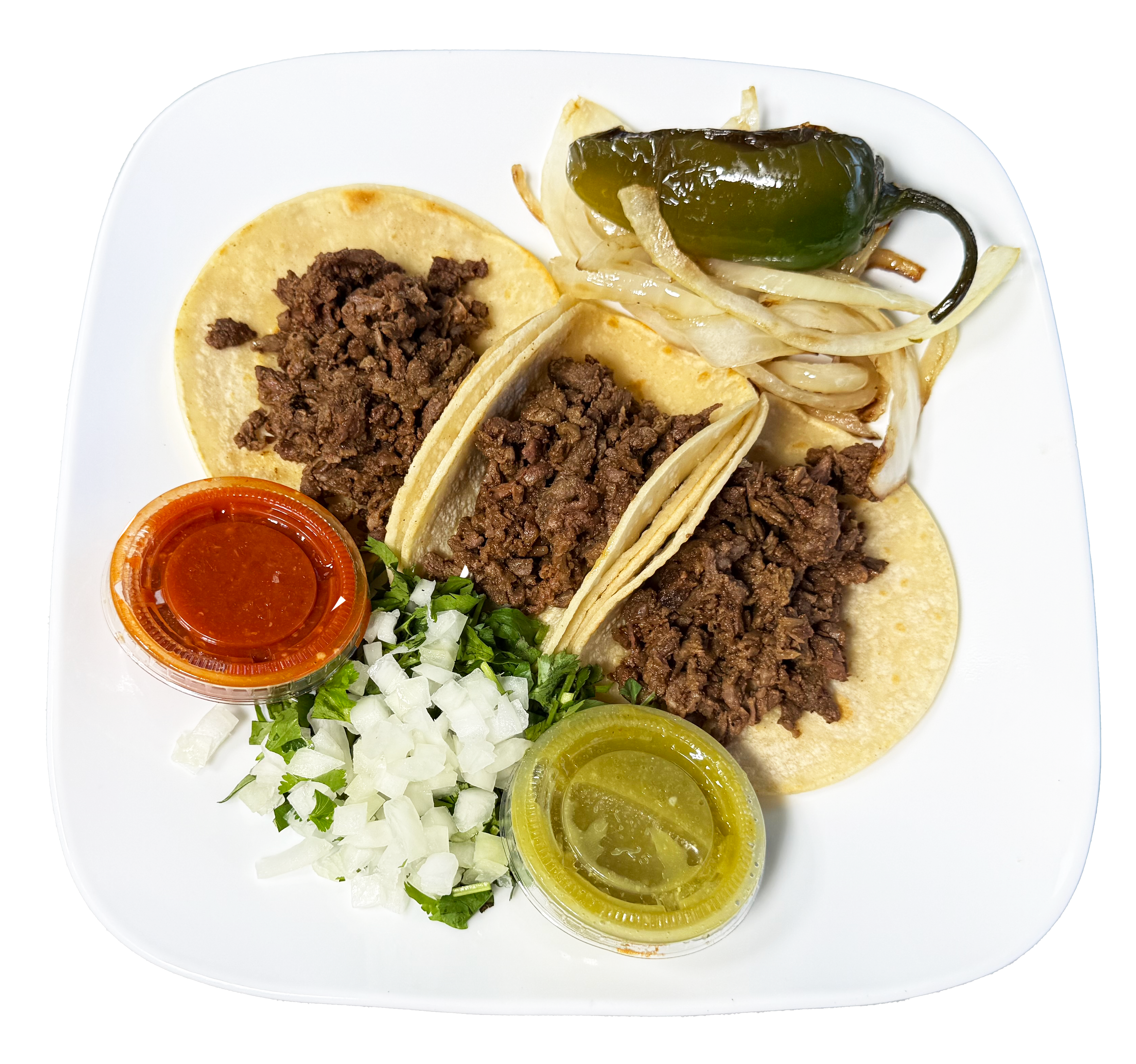 3 ANY STYLE OF TACOS (Street Tacos)